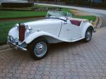 MG TD Roadster White 1951 года
